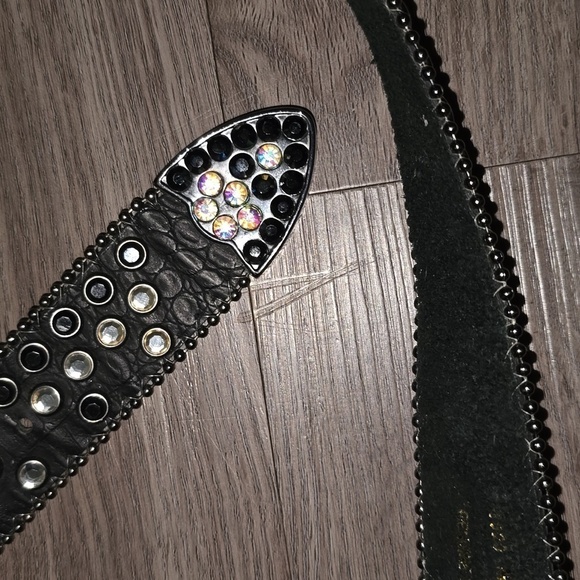 Western Vintage  Cow Girl Buckle Belt - Studded - Picture 7 of 7